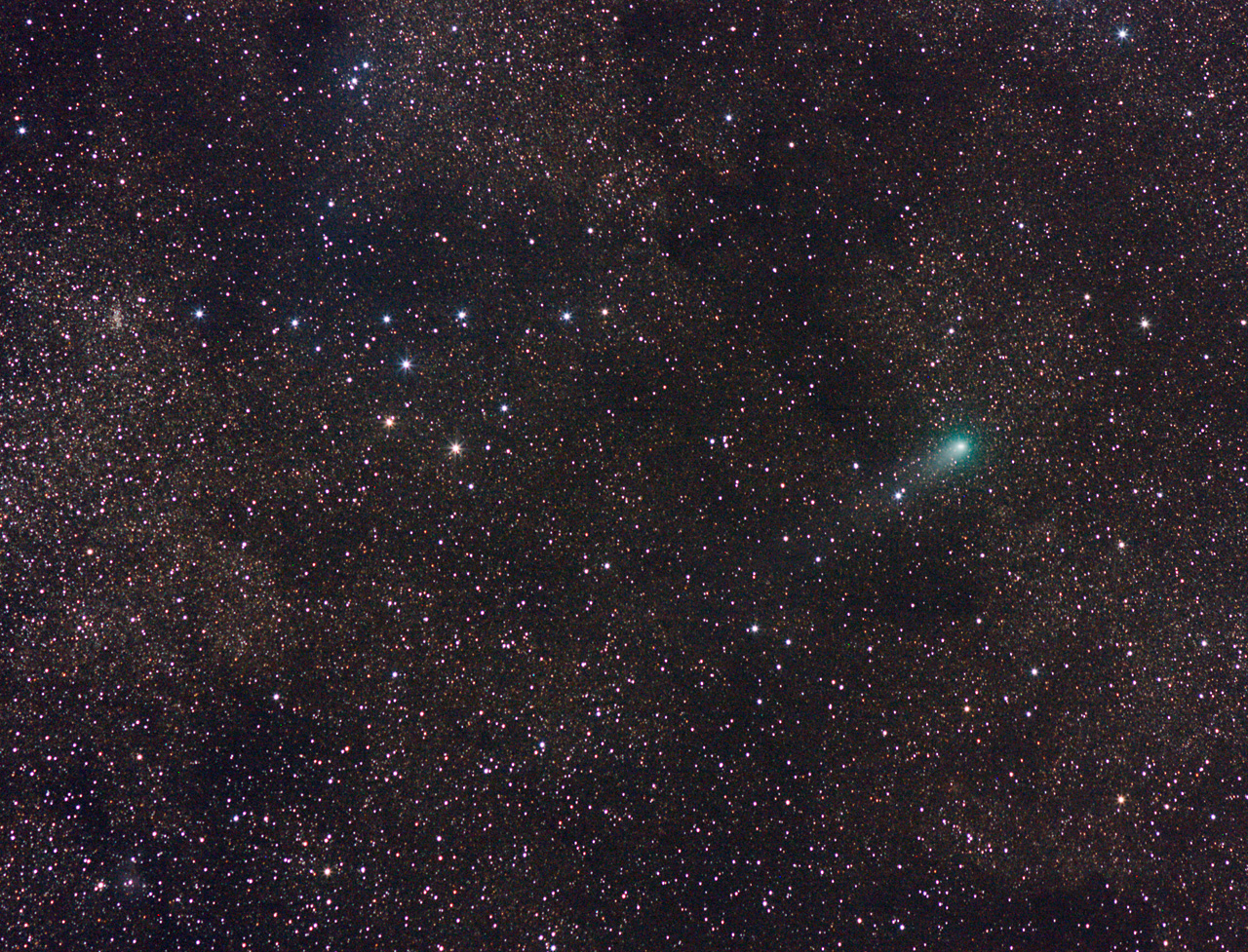 Photograph of Comet