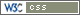 W3C CSS logo