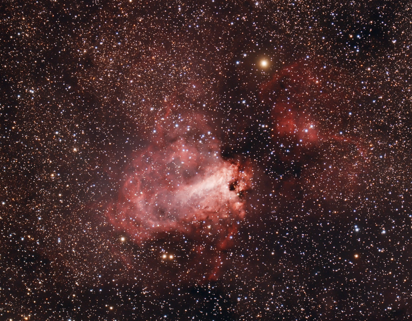 Photograph of M17