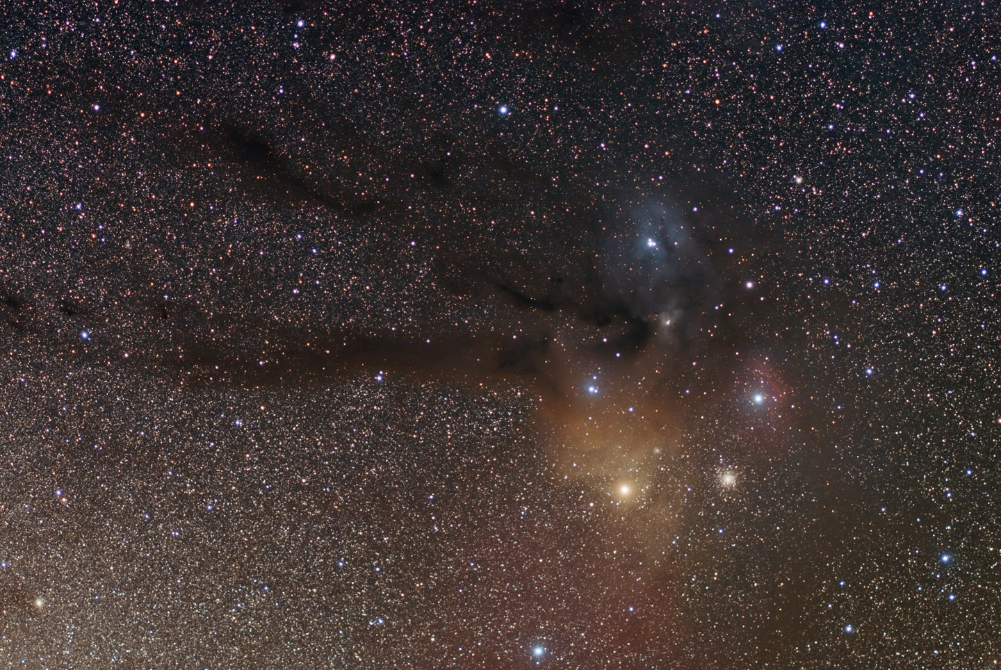 Photograph of Rho Ophiuchi / Antares