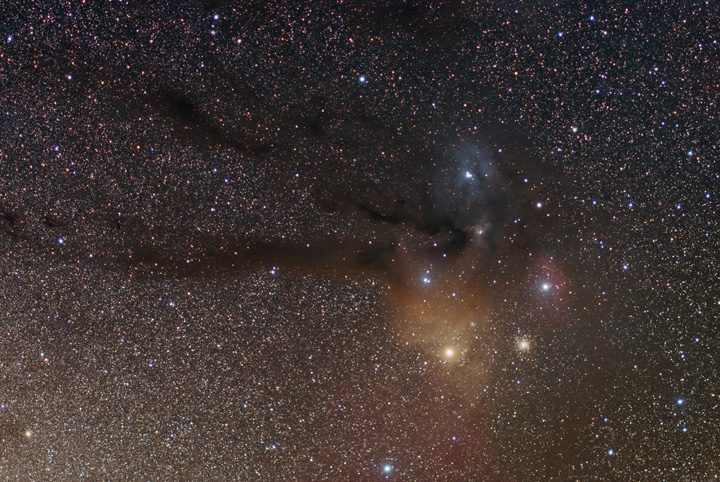 Photograph of Rho Ophiuchus / Antares